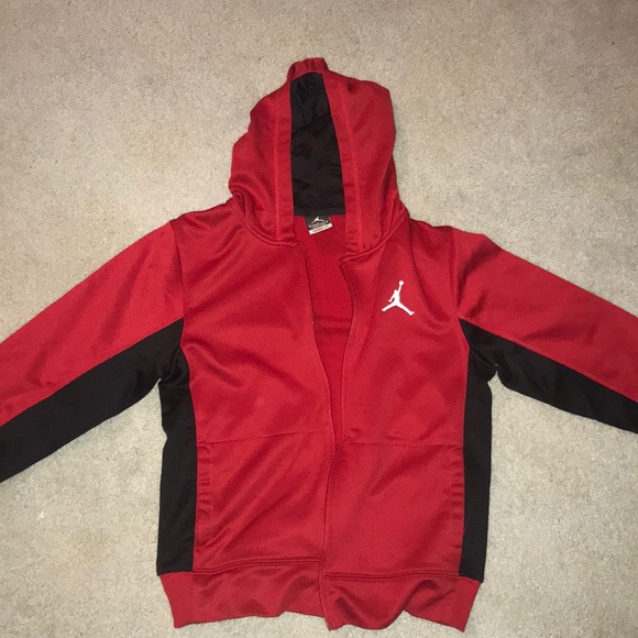 BOYS large JORDAN zip up jacket - Picture 1 of 1
